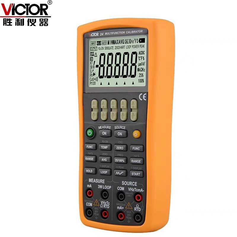 Победа (VICTOR) Многофункциональный калибратор Процесс калибратора Мультиметр VC24/25
