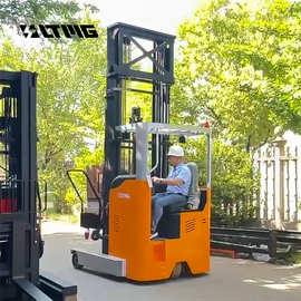 座驾式前移式电动叉车8米2吨电动堆高装卸车3吨液压升高 仓储堆高