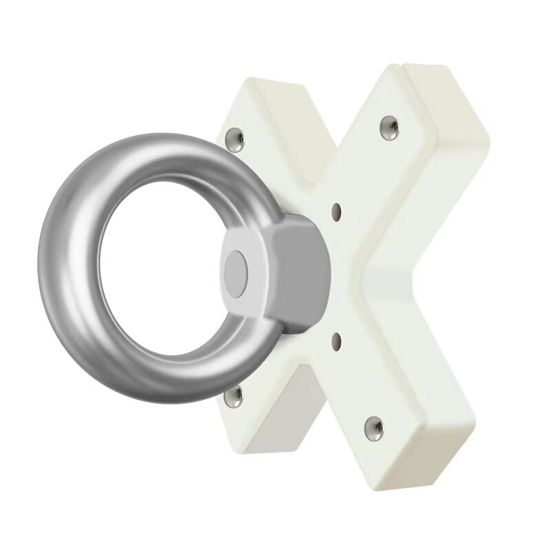 White wall hook ring-shaped non-marked nail non-perforated mosquito net ceiling fixing hook white ash powder