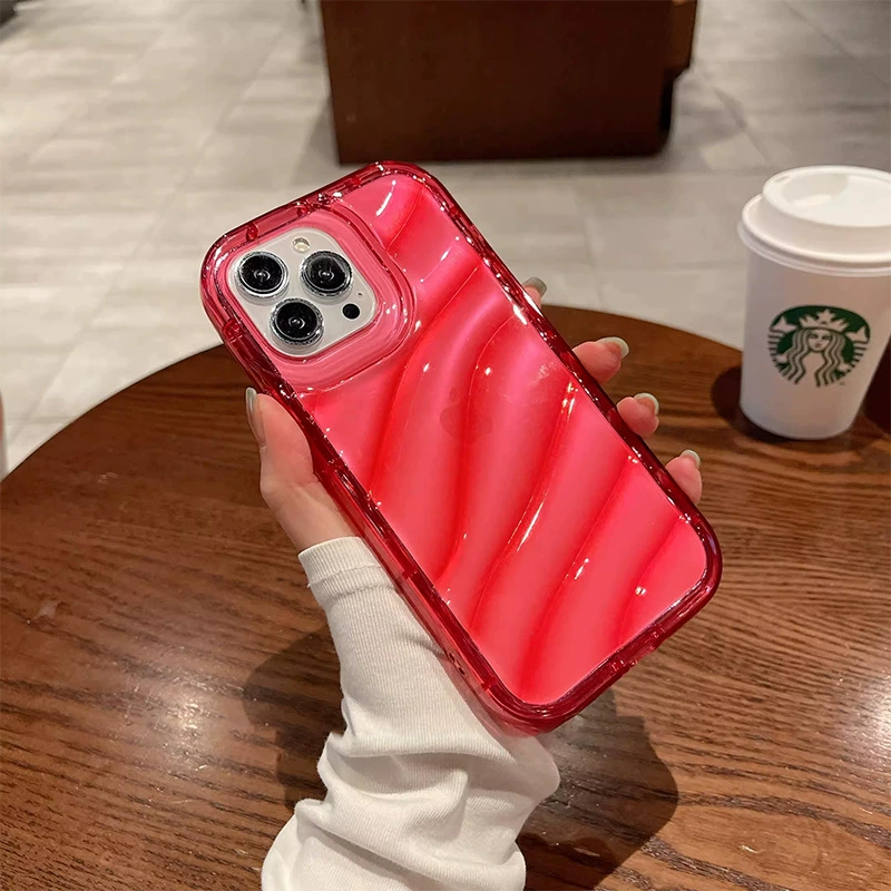 Protective phone case (Apple) iPhone 15 compatible, laser shell, fall protection