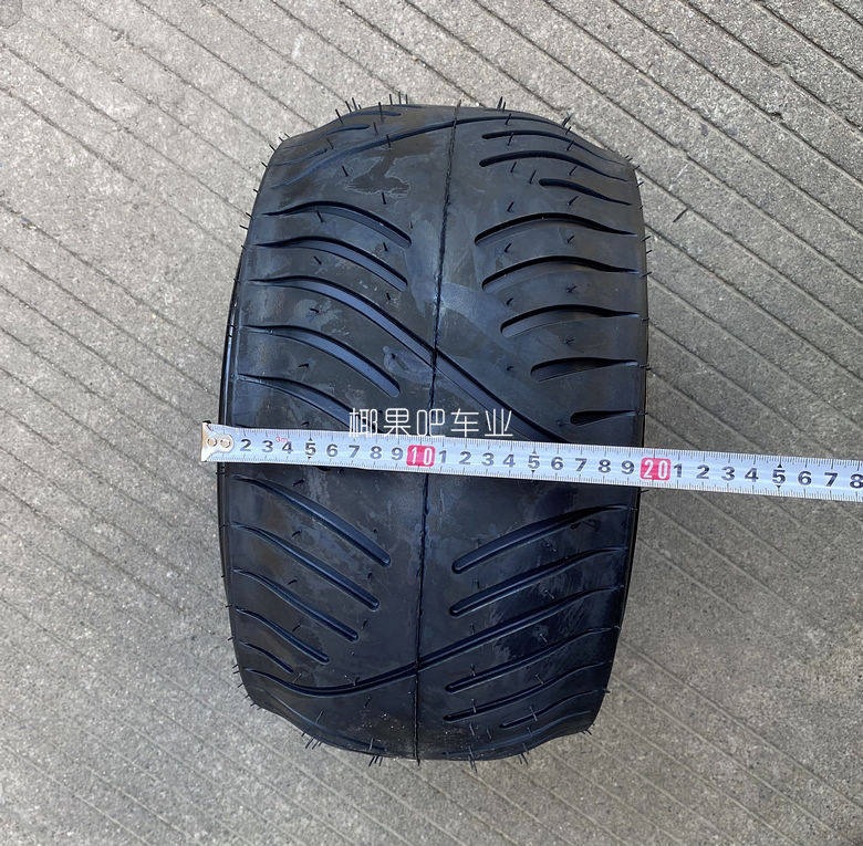 Four-Wheel Off-Road Motorcycle, Beach Bike, Go-Kart, 205/30-10 Inch Road Tire, Vacuum Flat Tire Wheel Hub