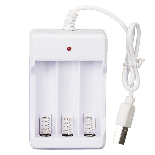 5-Cell Battery Charger, 5-Cell USB Triple-Port Charger Wholesale — Ideal for Electric Toy Cars, Bubble Machines, and More