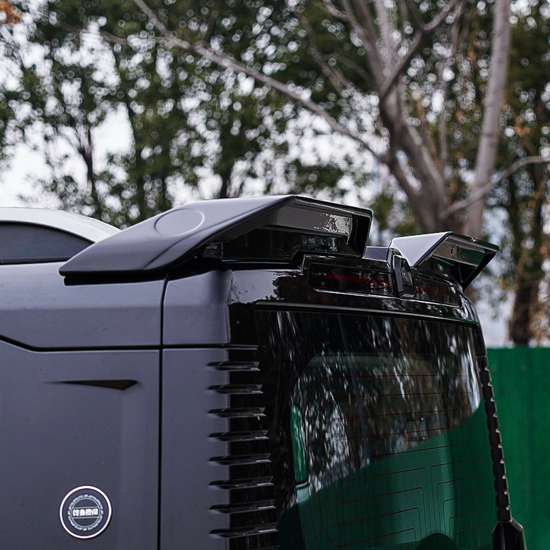 Suitable for Jetour Traveler Rear Wing and Roof Wing Modification, Special Rear Spoiler, Roof Wind Wing, Exterior Decorative Sticker Accessories