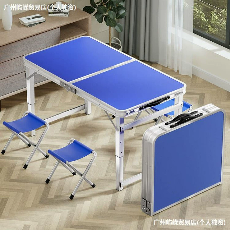 Складной стол для ночного рынка, прямоугольный портативный стол для украшения, церемония открытия, уличный ларек, складной стол для кемпинга на открытом воздухе