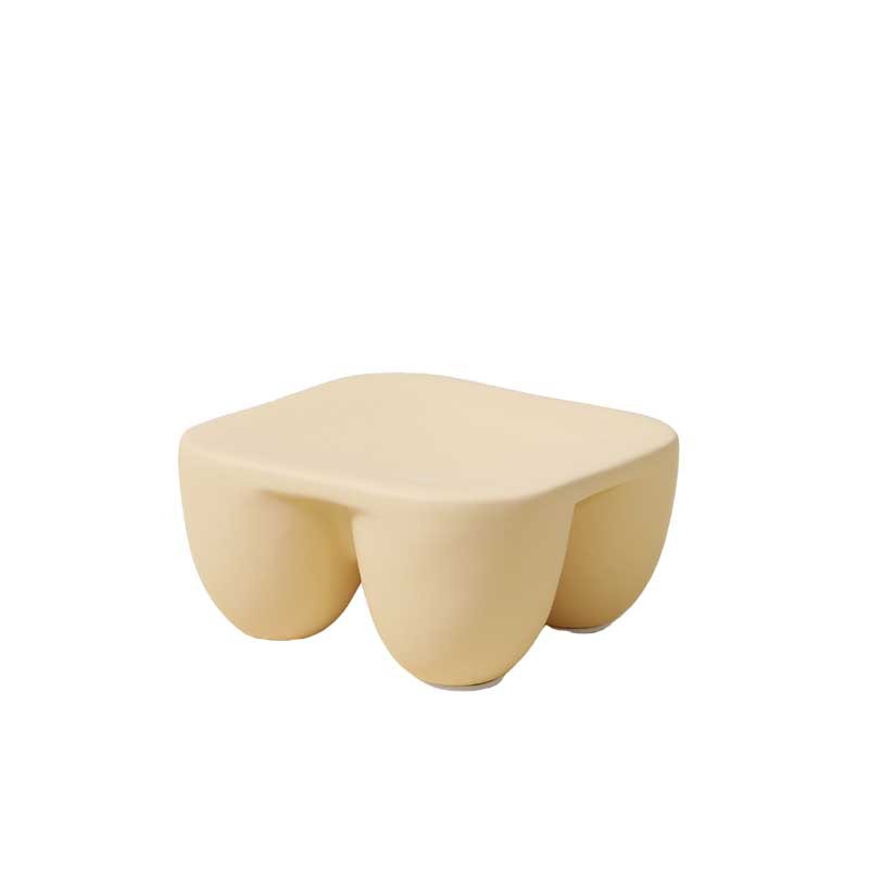 Placa de cerámica de viento de crema adornamiento ins viento alto pie bandeja de joyería perfumada placa de exhibición decoración suave para el hogar