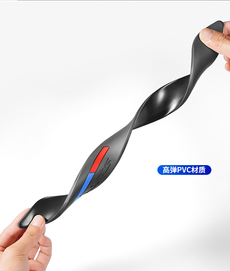Factory Direct thickened silicone wheel eyebrow protection anti-collision strip front and rear bumper anti-scratch Collision Body anti-collision strip