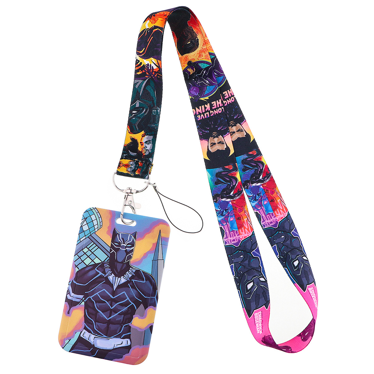 Dibujos animados película héroe control de acceso titular de la tarjeta cordón Cámara u disco Halter personal teléfono móvil cordón nuevo en stock