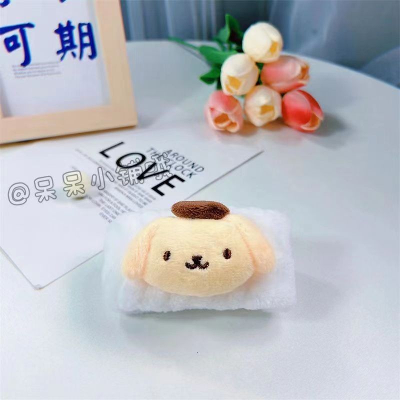 Arco banda de pelo al por mayor de las niñas de color sólido todo partido de maquillaje absorbente de sudor-limpieza lavado de cara correa de muñeca de franela banda de pelo