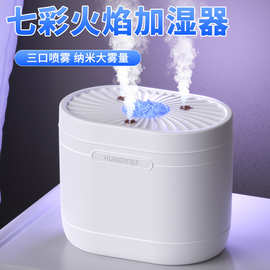 三喷加湿器家用静音卧室用大雾量喷雾空气增湿机桌面香薰小型批发