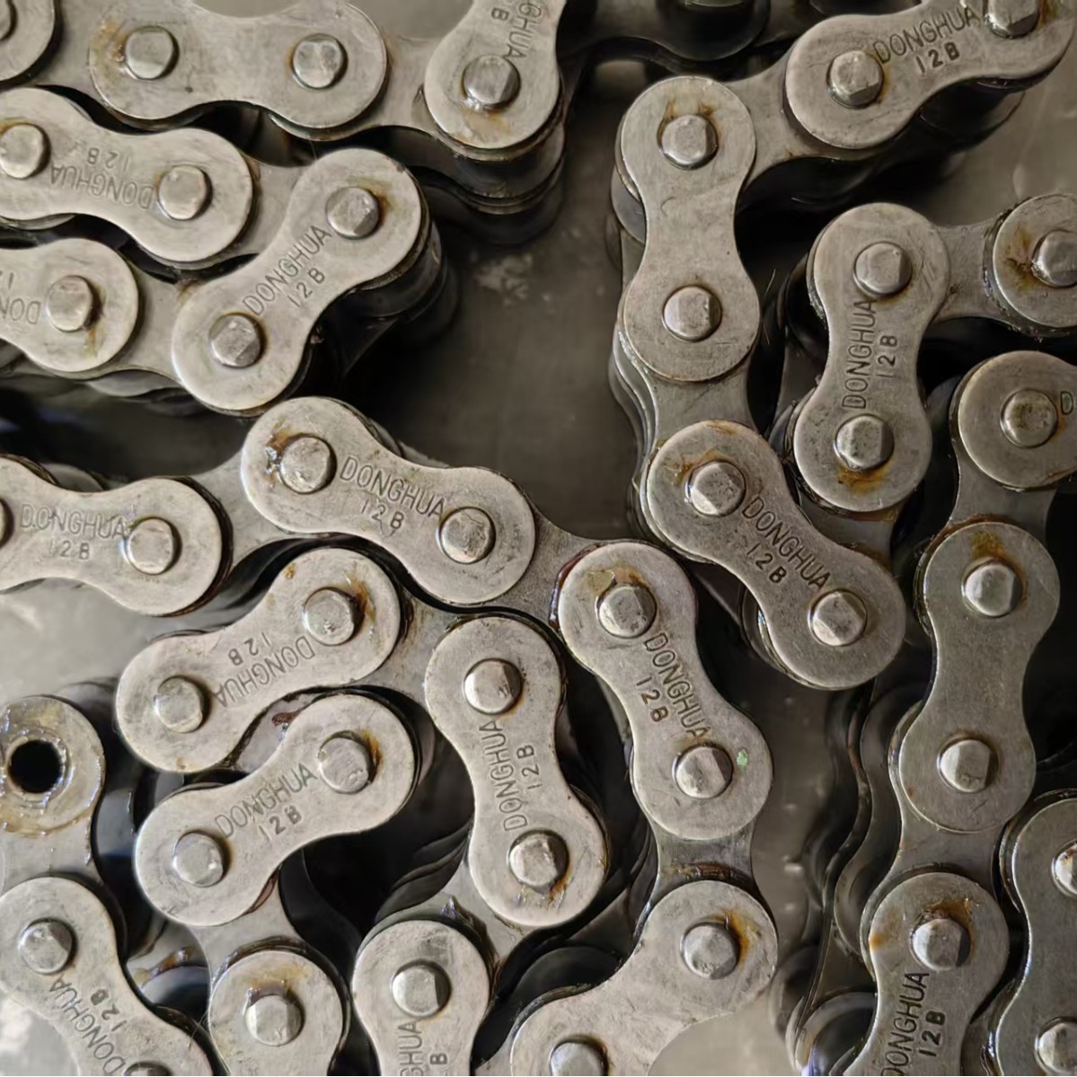 08B-1东华自强链条单双三排双节距滚子链条链轮齿轮齿条