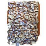 青花瓷片明清民国时期青花瓷瓷片老瓷片古瓷片