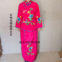 戏剧戏曲京剧豫剧越剧舞台表演丫鬟花旦服装小花旦戏服袄裙垒德株