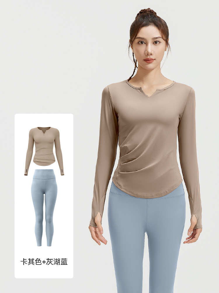 Juyitang nuevo traje básico con cuello en v