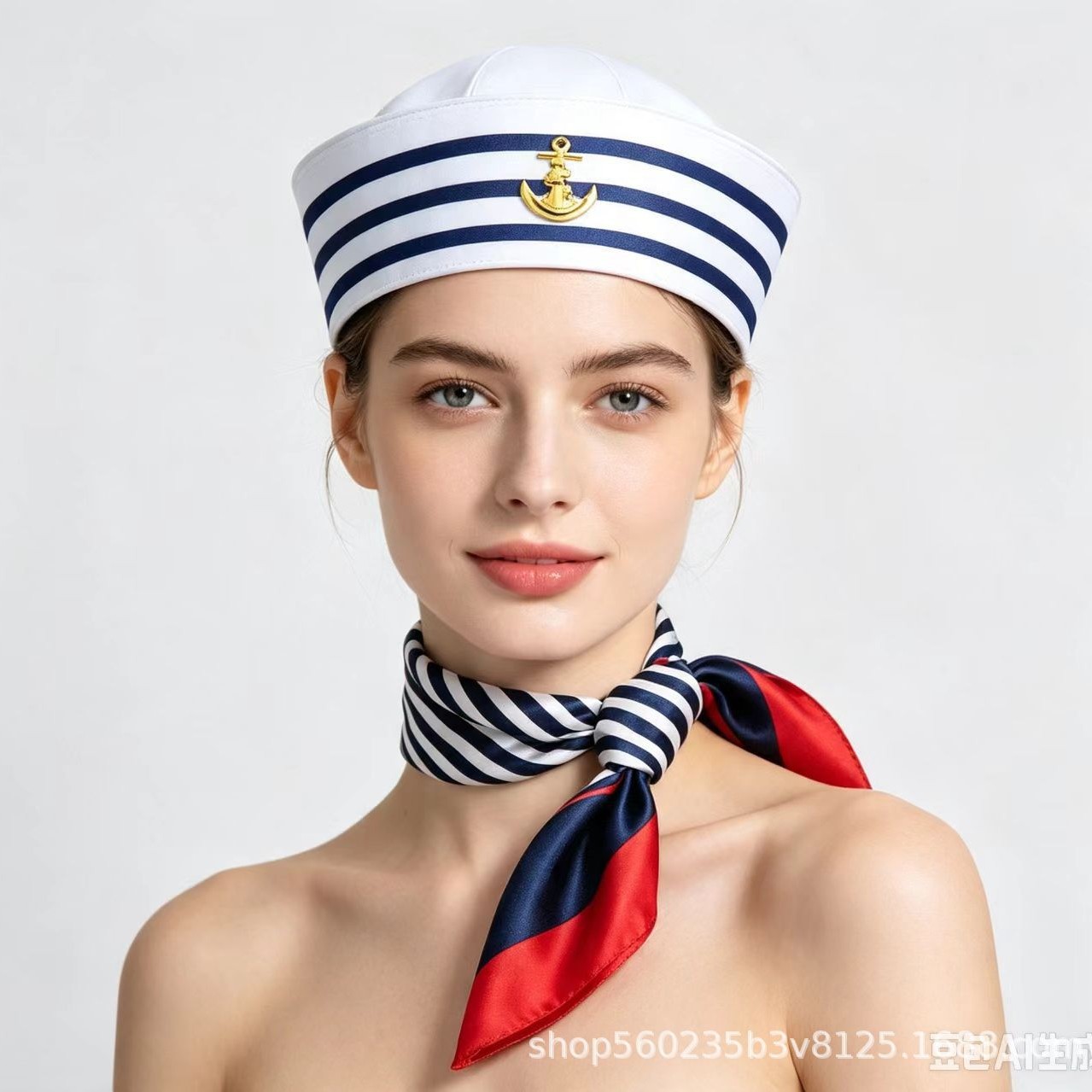 万圣节空姐机长化妆舞会节日派对机长空乘角色扮演装Cosplay道具办公、文化实拍产品高清图