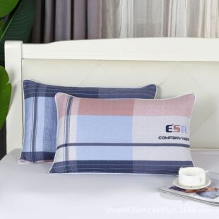 Children's Cotton Pillowcase Student Sweat-absorbing Four Seasons Universal 35x 55 Pillow Towel Single Dormitory 40x 60 Cotton Pillowcase