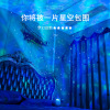 Colorful music lamp, starry sky with laser, new collection