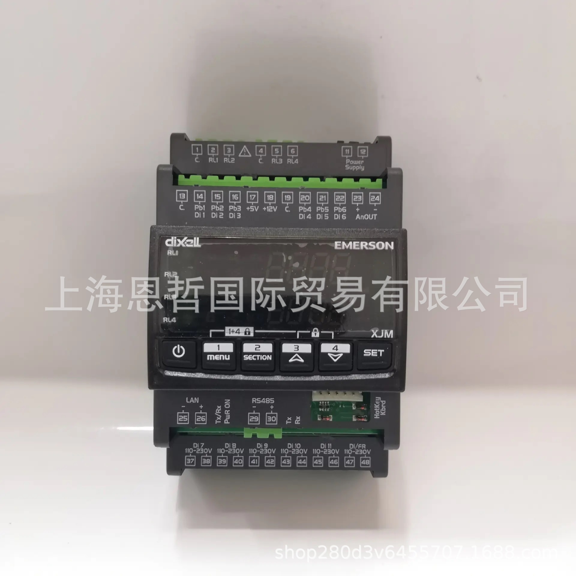 原装正品小精灵Dixell艾默生电子式数显温湿度巡检仪XJM60D-21400