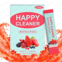 系现货热卖快乐果味电解质饮料混合粉HAPPY CLEANER厂家