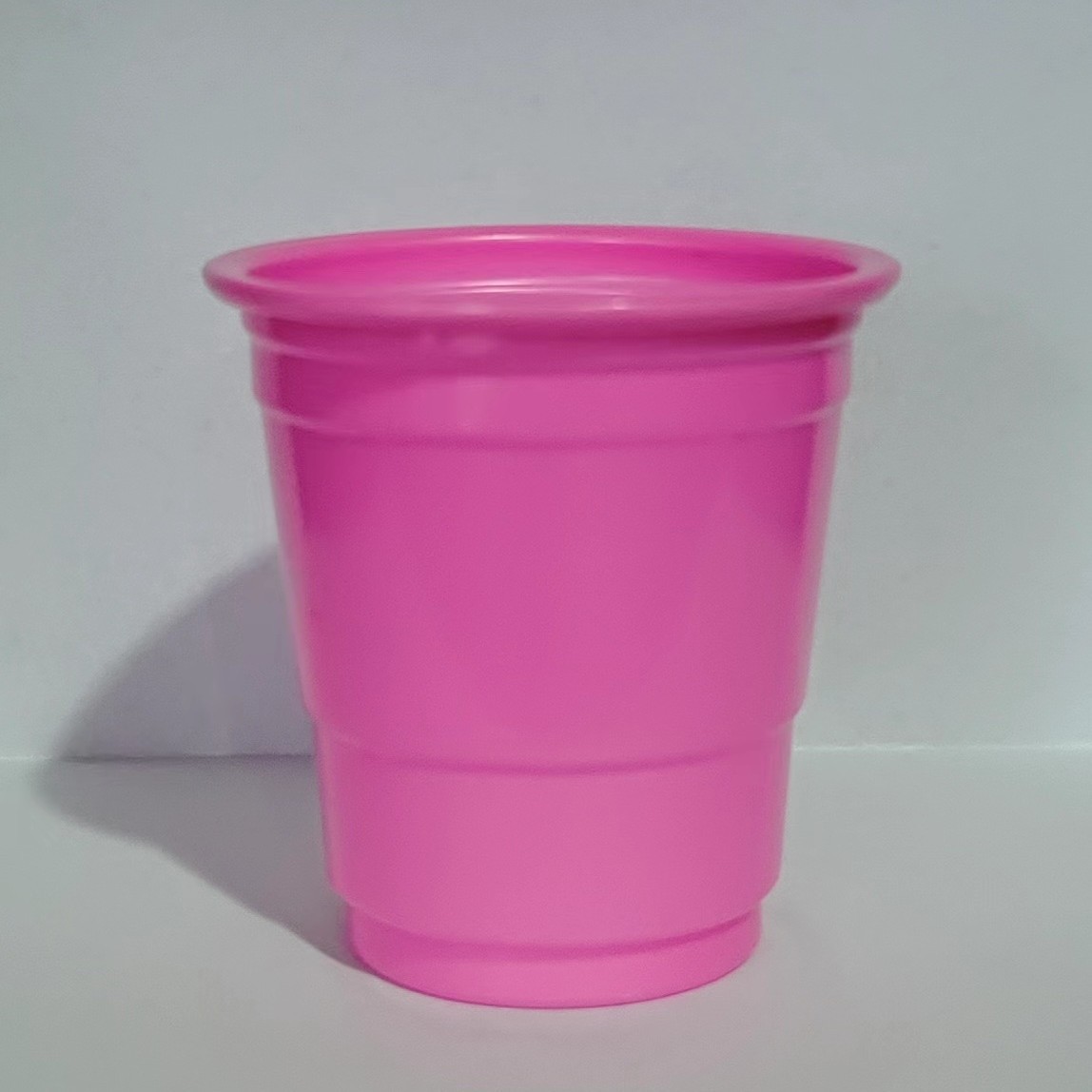 Una taza PS58ml2oz desechable de plástico de doble color Copa partido copa de vino tostada de la boda juego Taza taza de sacrificio