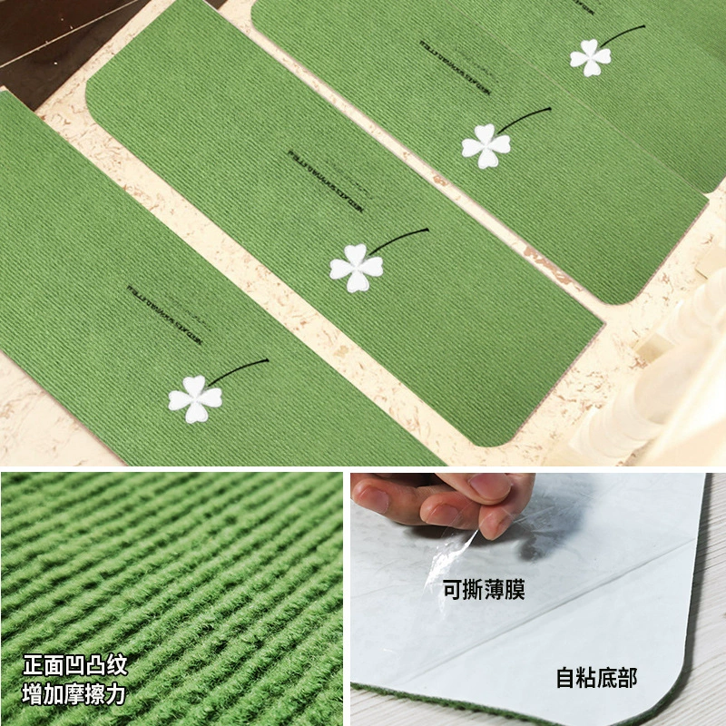 Self-adhesive home non-slip floor lighting for stairs