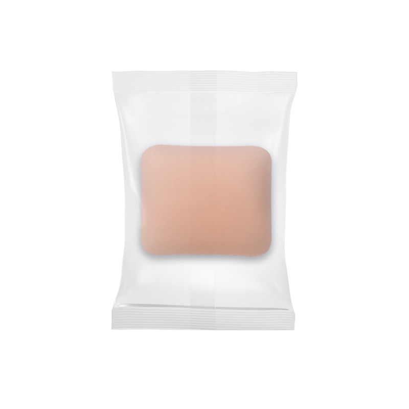 Polvo de marshmallow super grueso redondo cuadrado triángulo esponja polvo de aire almohadilla de aire no se pega polvo herramientas de maquillaje al por mayor