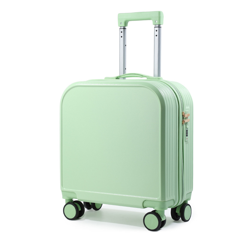 20 pulgadas Nuevo gradiente de color maleta de dibujos animados trolley caja de gran capacidad universal rueda de viaje fabricantes al por mayor