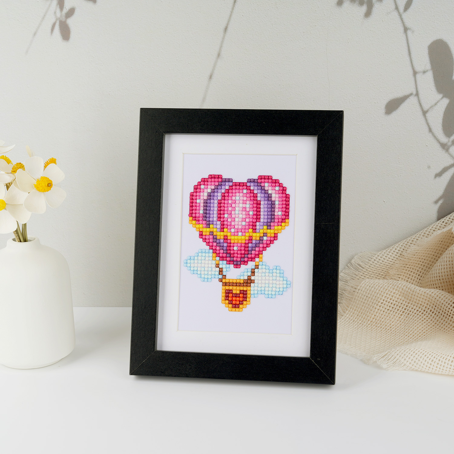 Amazon transfronterizo 5D pintura de diamantes 5 * 7 pulgadas sin marco Decoración de Día de San Valentín amor amor letras amor edición DIY