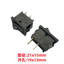 ���ڴ���JS-606���͵�Դ����2��2����ť�̰崬�ΰ���6A250VAC T85