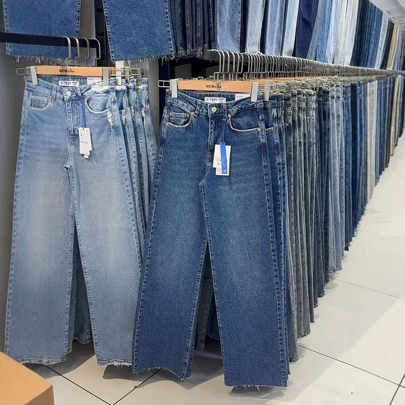 Ladies jeans Boyfriend jeans wholesale women's jeans cargo jeans Ladies jeans Boyfriend jeans wholesale women's jeans cargo jeans