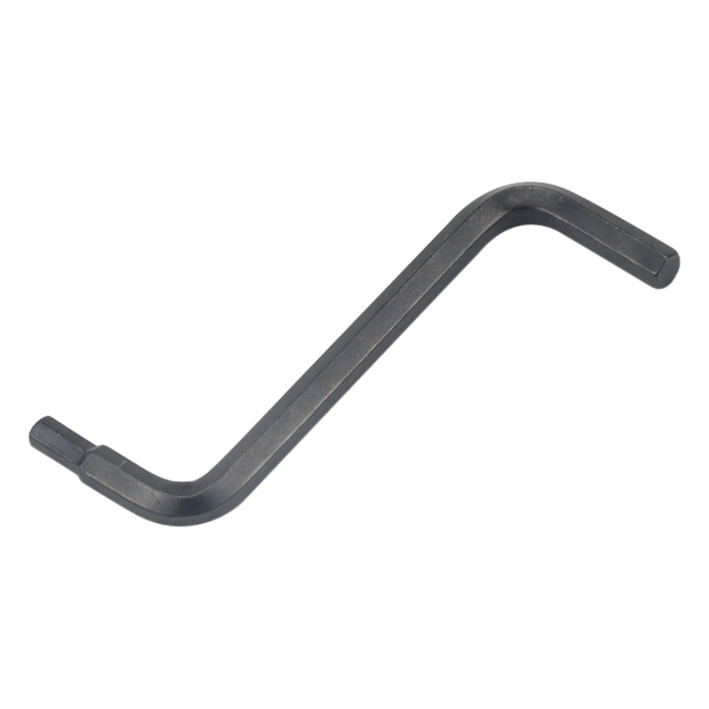 Azul y blanco Z-tipo hexágono llave al por mayor de la bicicleta en forma de Z 6 fresado 5 Hexagonal llave multi-función de flexión de doble propósito