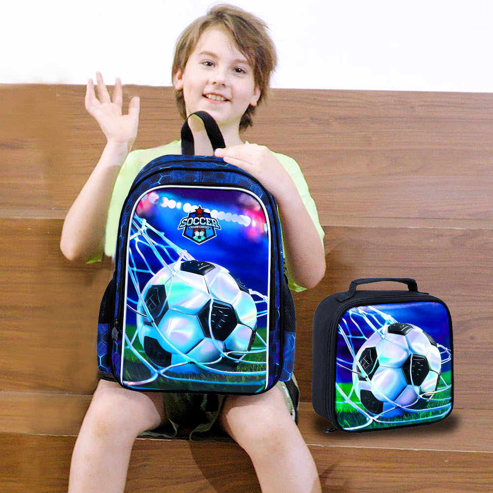 Mochila para niños de comercio exterior, mochila escolar para niños y niñas, mochila casual linda de dibujos animados impermeable y resistente al desgaste de gran capacidad