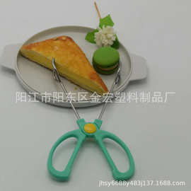 不锈钢食物夹面包夹厨房工具食品夹牛排夹烧烤夹商用夹菜甜品