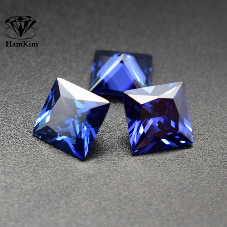 正方形直角 坦桑蓝