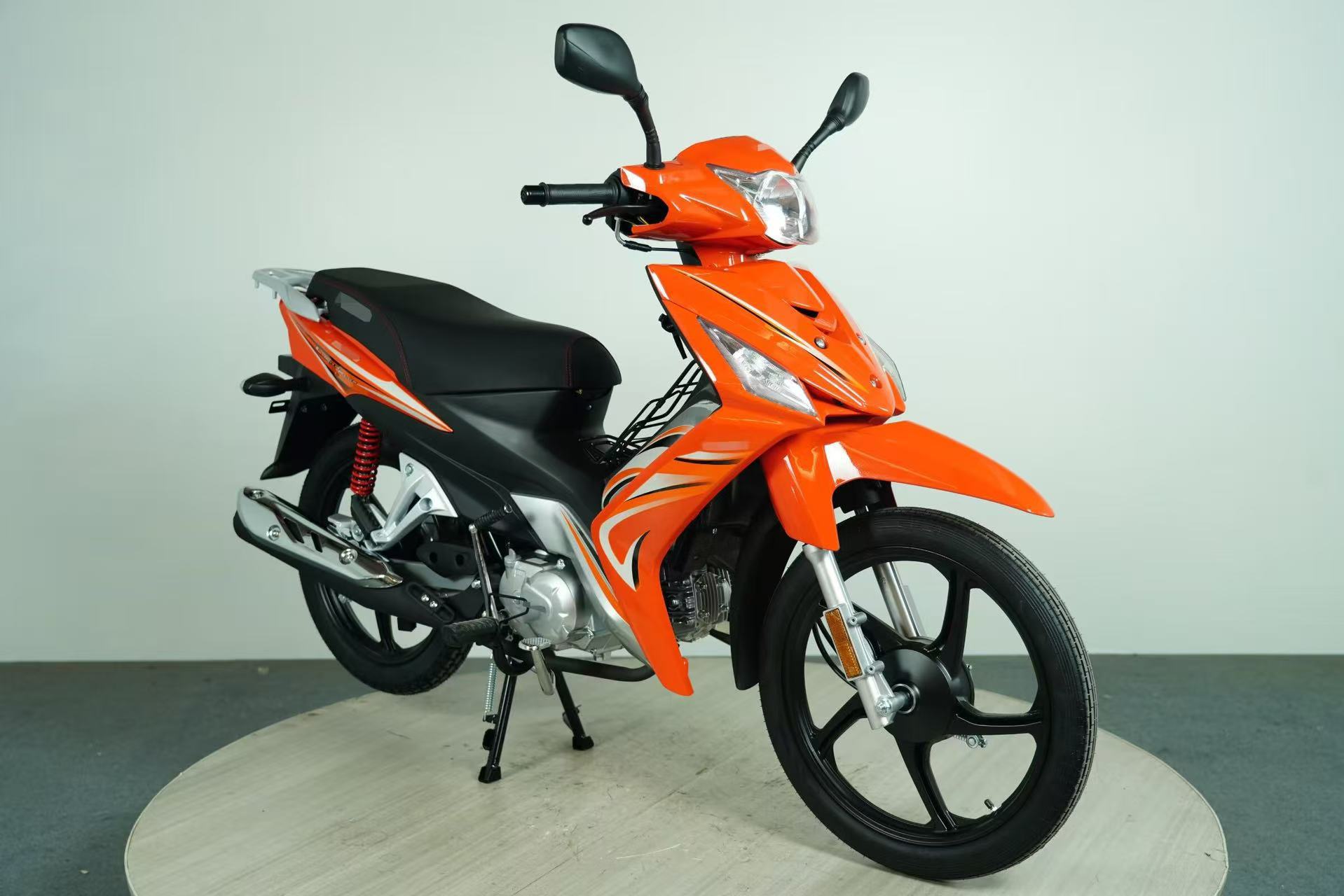 Cross-Border Kavaki Two-Wheeled Fuel-Powered Motorcycle, Vintage Underbone Motorcycle, Kawasaki Fuel-Efficient Two-Wheeler