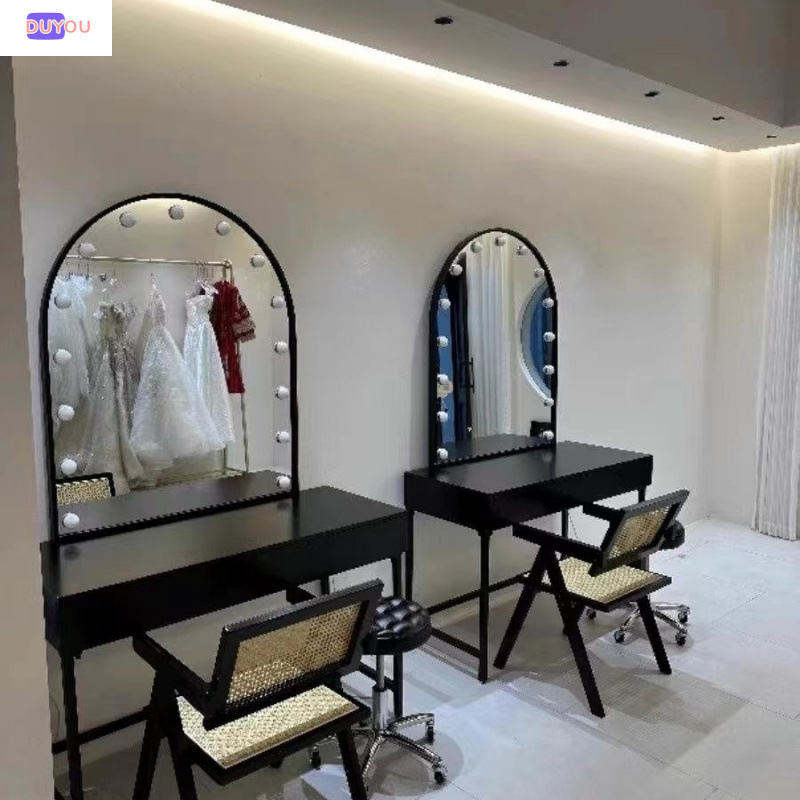 Professional photo studio wedding dress shop makeup table makeup mirror beauty salon makeup studio makeup aesthetic tattoo light mirror