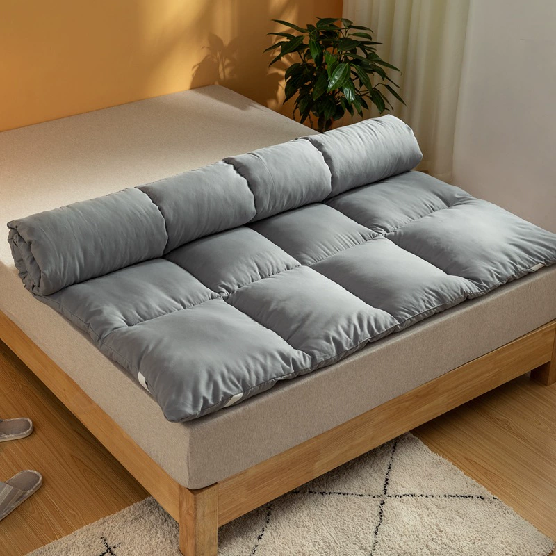 Трехмерный бархатный матрас с перьями утолщенный матрас подушка для общежития одинарный двойной матрас для кровати из овечьей шерсти матрас для кровати внешней торговли