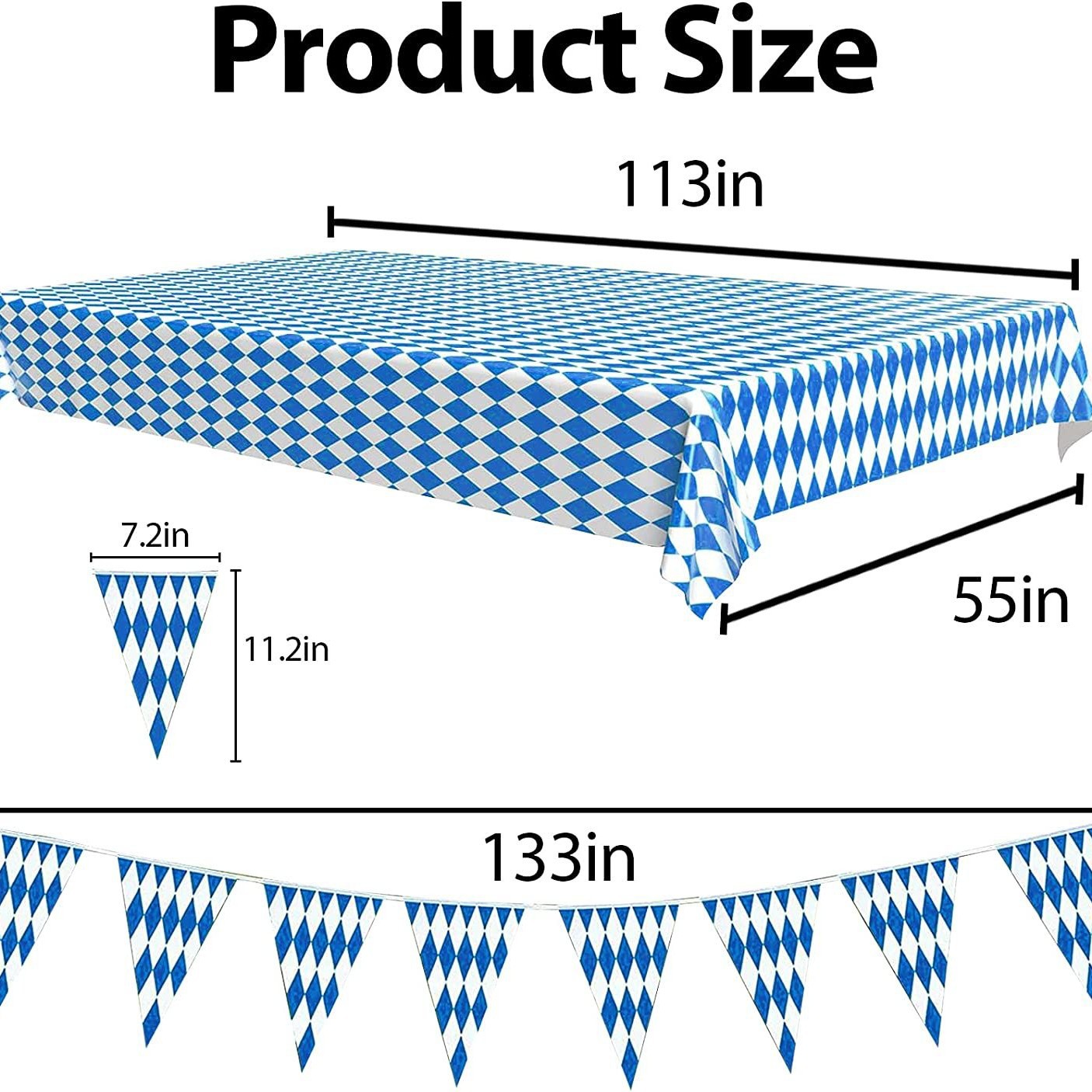 옥토버페스트 식탁보 130*220