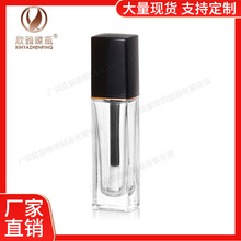 新款方形唇彩 精华液遮瑕棒粉底液瓶带刷子 化妆品分装瓶空瓶包材