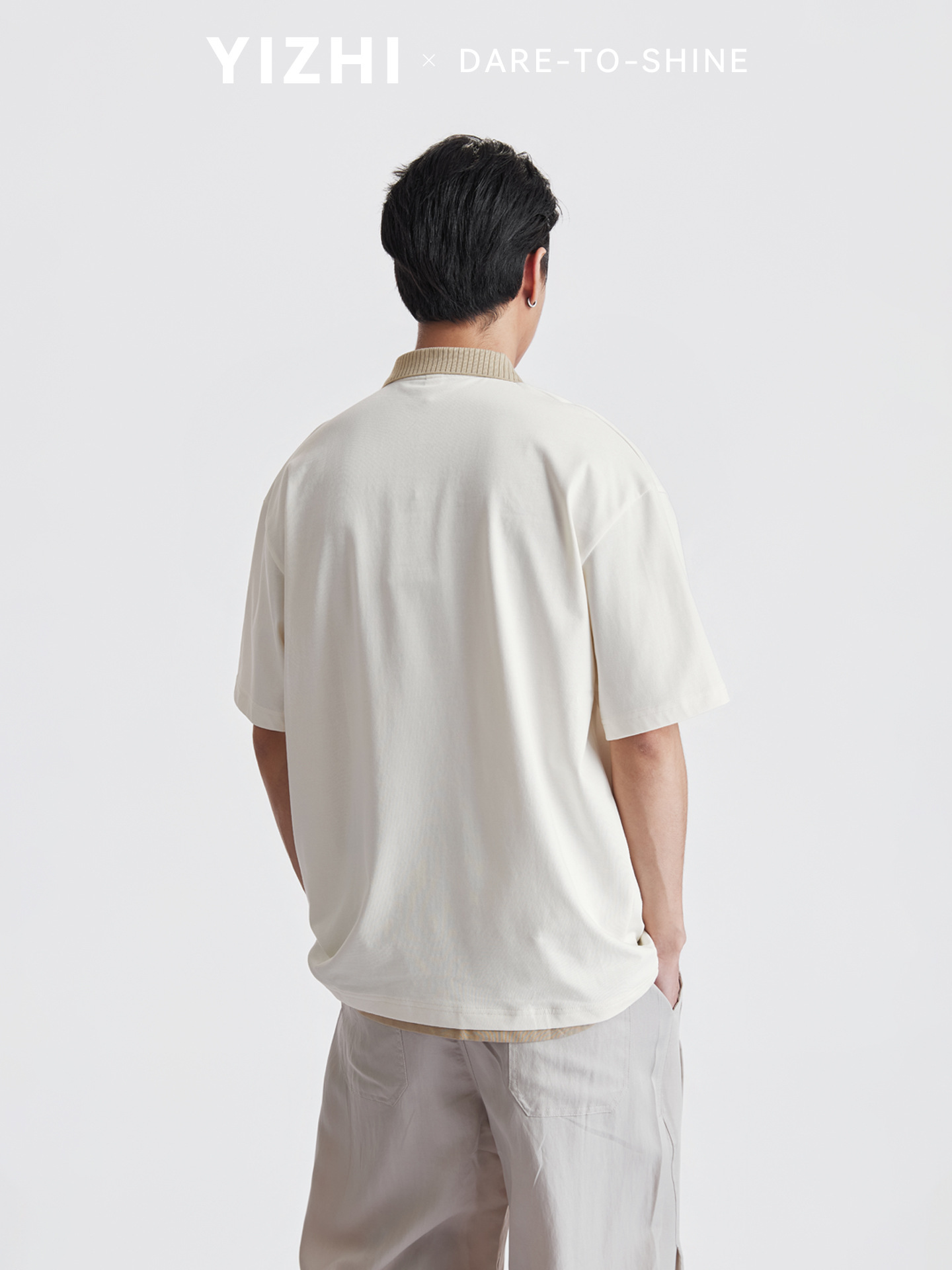 Áo Polo Nam Cổ Bẻ Phong Cách Cổ Điển, Chất Liệu Cotton Thoáng Mát, Form Rộng Vai Xuôi — màu sắc
