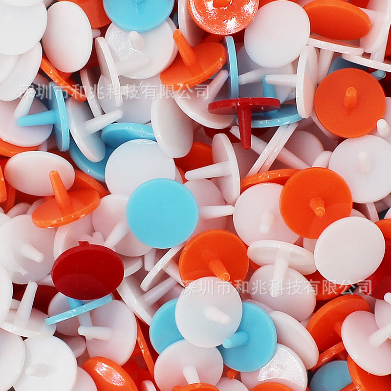 19mm 단색, 색상 랜덤 1개