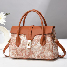 跨境包包轻奢小众夏天女百搭单肩包国风刺绣手提包女包批发