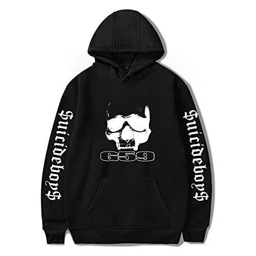 $uicideboy$G59 European and American singer cool trend fleece-lined hoodie cross-border autumn and winter hoodie hoodie