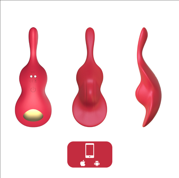 Intimate Vibrating Egg with Remote Control for Women - Invisible Thong Style, Self- Pleasing Device with Stimulating Beans for Adult Erotic Toys