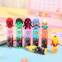 漫威酒瓶荧光笔卡通高颜值迷你荧光笔标记划线重点笔手账笔涂鸦笔