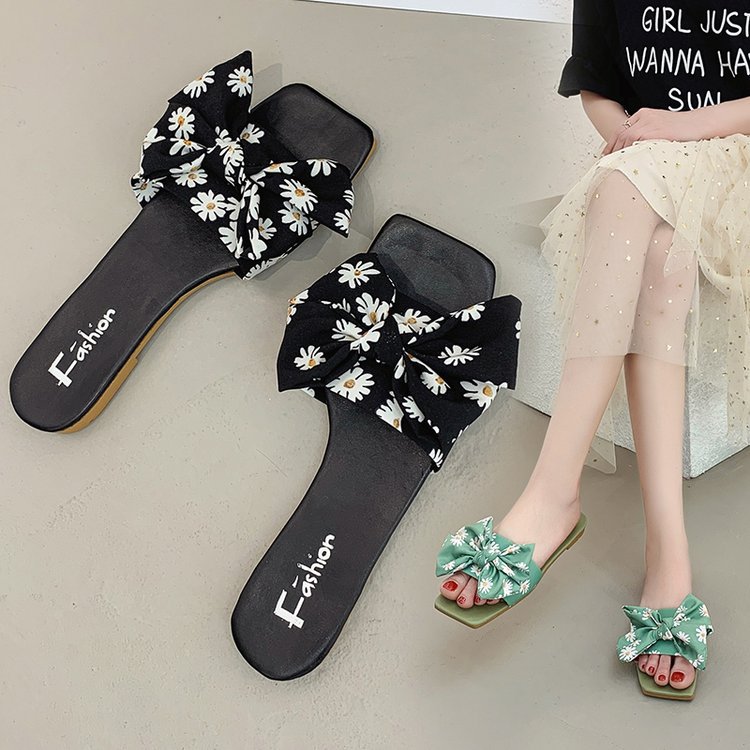 Summer slippers women's outer wear fashi...