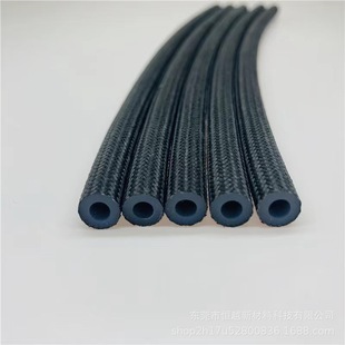 External Braided Cotton Thread Silicone Hose, Impregnated Fiberglass Tube, External Braided Hose for High-Frequency Induction Heating Equipment