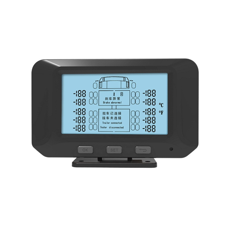 Wireless Temperature Monitoring Device for Truck Wheel Hubs, Universal Wheel Hub Monitor for Trucks and Trailers, Real-Time Brake Monitoring