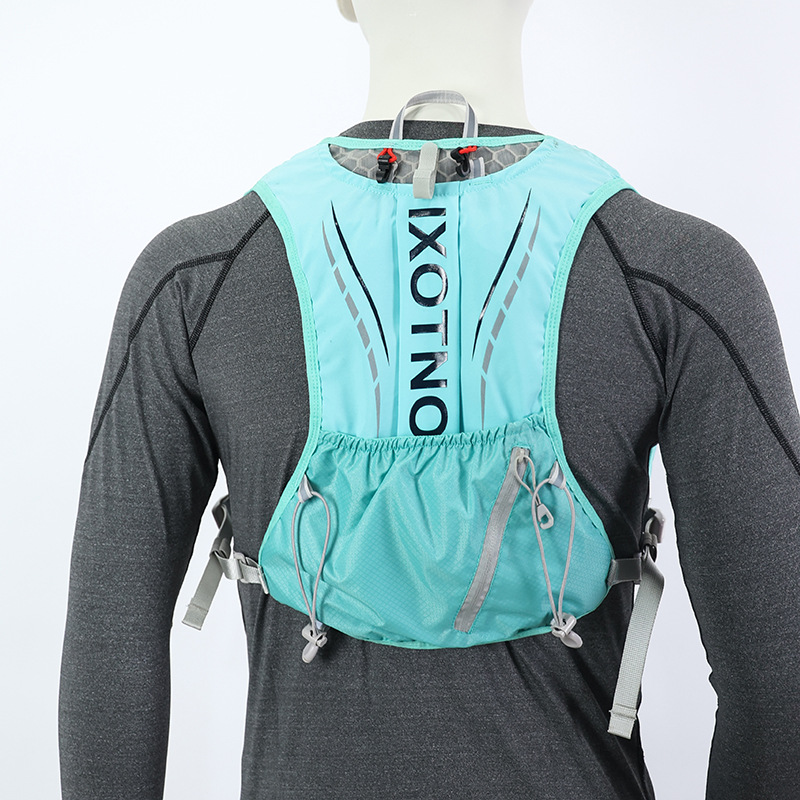 Bolso para correr transfronterizo 5L bolsa de ciclismo mochila ligera todoterreno al aire libre ciclismo hombres y mujeres maratón bolsa de agua mochila personalizada