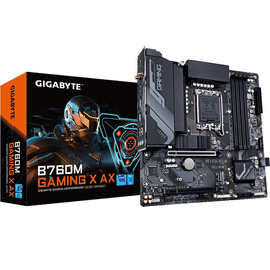 技嘉B760M GAMING X AX DDR5电脑游戏主板适用12/13代CPU 13400F
