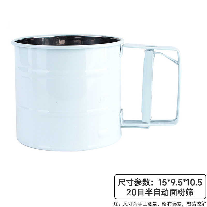 Paint tamiz de harina blanca